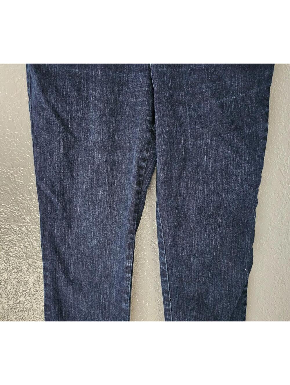 Women's Gloria Vanderbilt Amanda Denim Jeans Pants Blue Sz 8 Petite Straight Leg - Picture 10 of 15